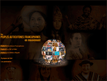 Tablet Screenshot of peuplesautochtonesfrancophones.reseaudialog.ca